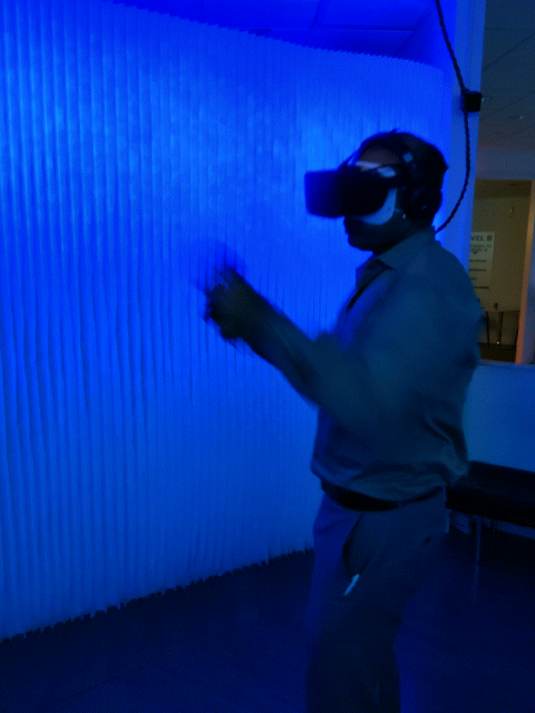 Aditya boxing at VR World.!