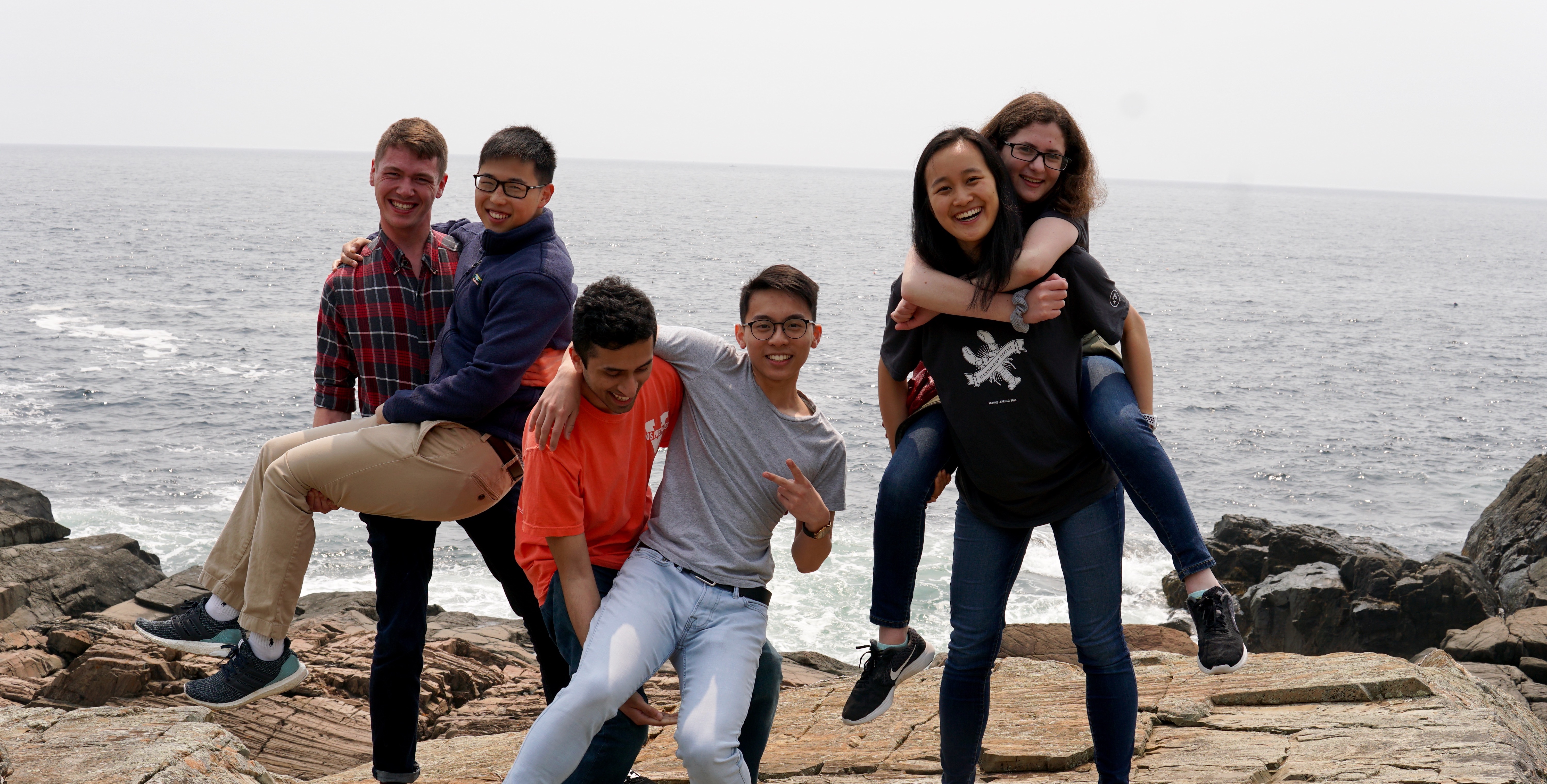 More Engineers Hanging Out Cliffside