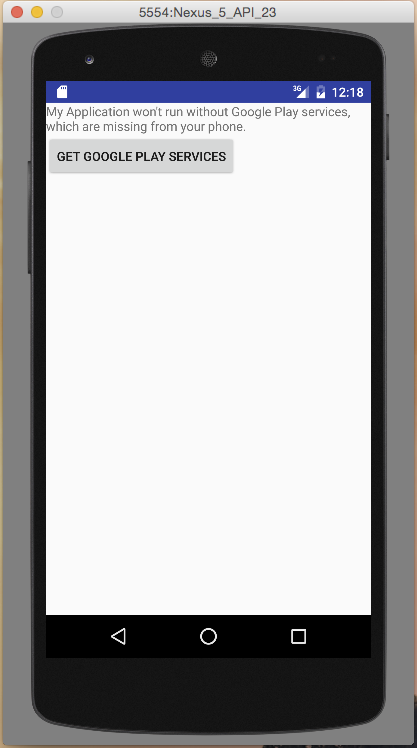 Emulator No Play Services
