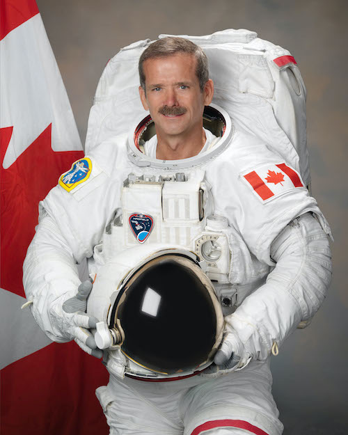Chris Hadfield's NASA Portrait